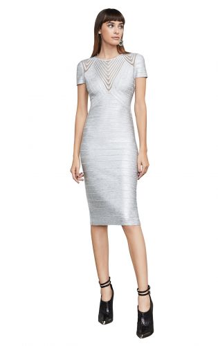 Robe du soir HERVE LEGER en Rayonne - Ref 3211910