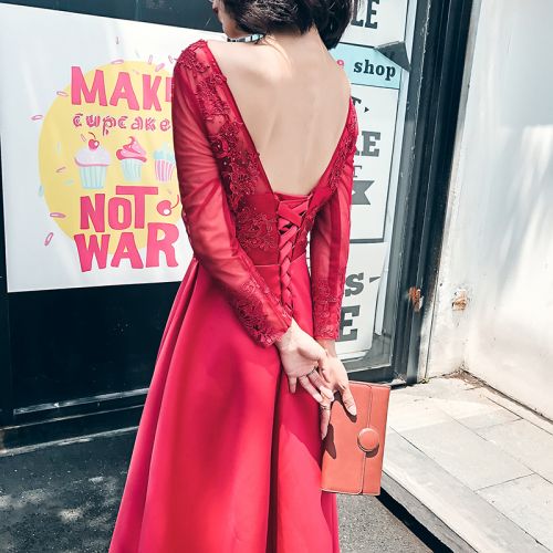 Robe du soir conventionnel en Bombe a quatre faces - Ref 3212047