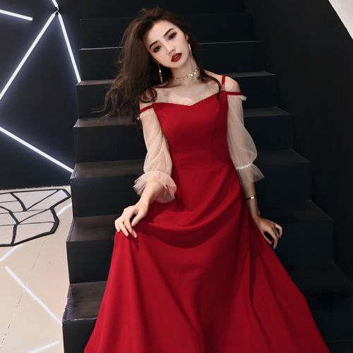 Robe du soir ANZHEN XUAN manche bouffante - Ref 3213444