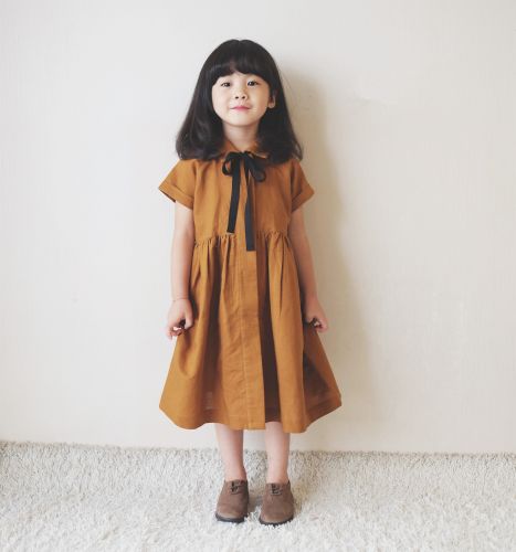 Robe enfant ETONZOE en lin - Ref 2043001