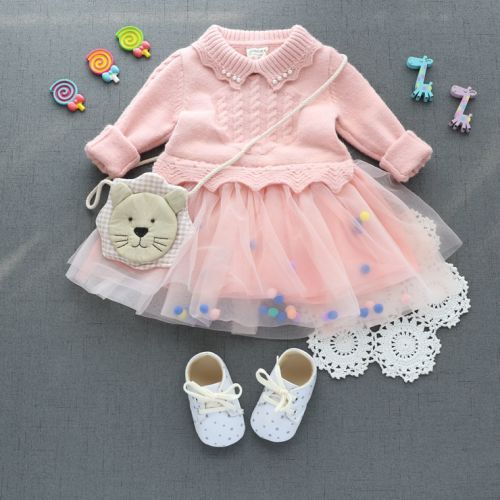 Robe enfant en mélange - Ref 2043007