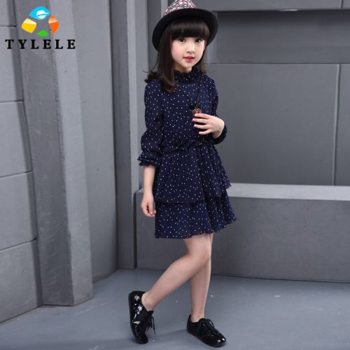 Robe enfant en mousseline de soie - Ref 2043132