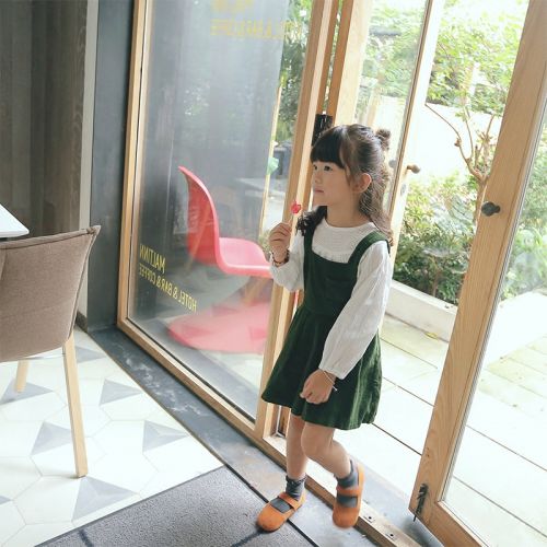 Robe enfant en velours côtelé - Ref 2044623
