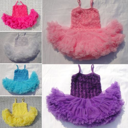 Robe enfant en mousseline de soie - Ref 2045353