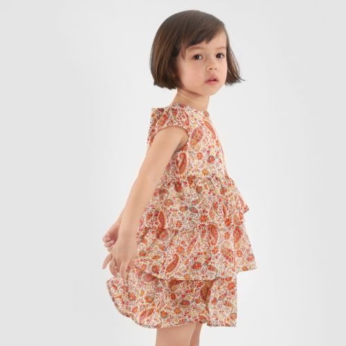 Robe enfant CHOU-CHOU CHIC en Toile de coton - Ref 2045417