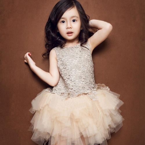 Robe enfant en mélange - Ref 2045546