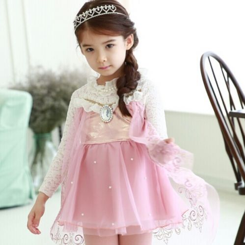 Robe enfant MARIANU en mousseline de soie - Ref 2046711