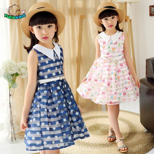 Robe enfant TUOX en Toile de coton - Ref 2046838