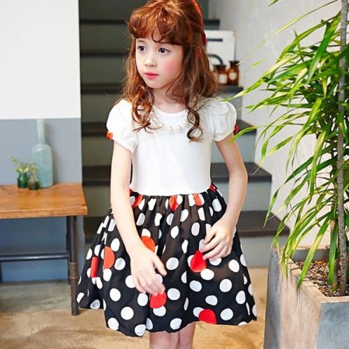 Robe enfant en mélange - Ref 2047007