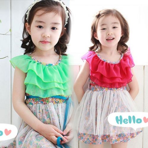 Robe enfant en mélange - Ref 2047092