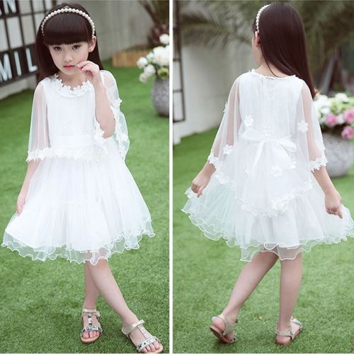 Robe enfant en mousseline de soie - Ref 2047287