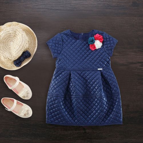 Robe enfant DINGDANGKIDS en Toile de coton - Ref 2047376