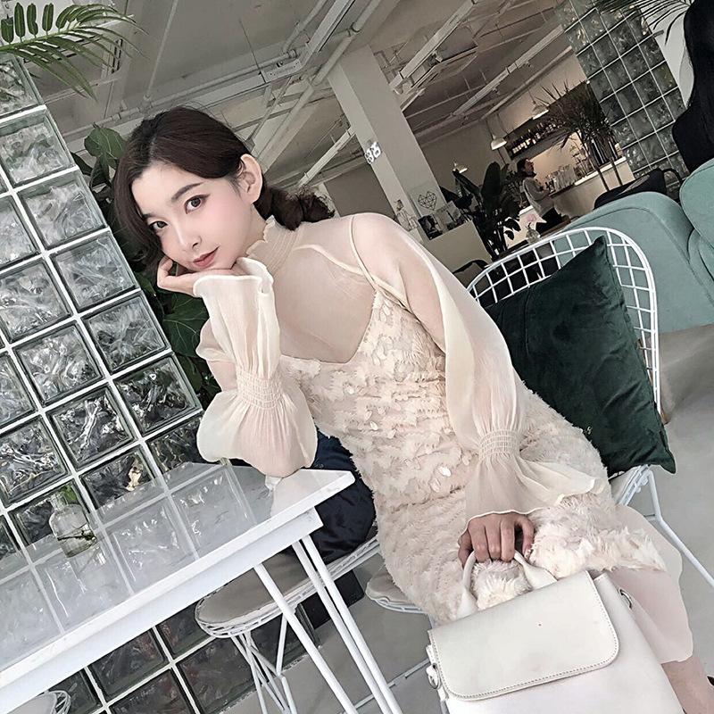 Robe femme JUSTE COMME IL FAUT en Mousseline - Ref 3326763