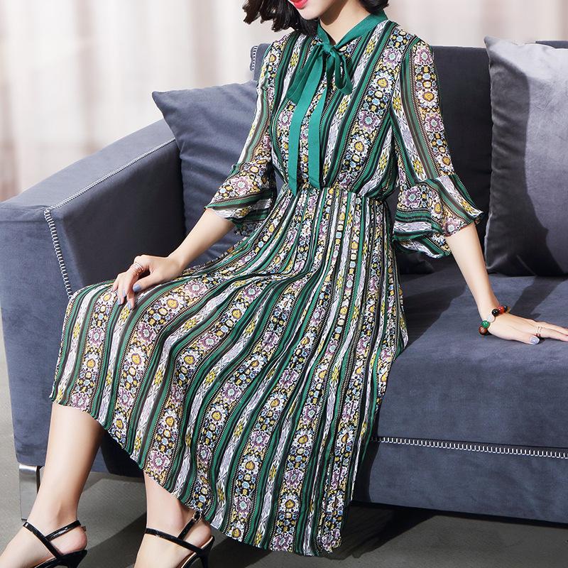 Robe femme KA YINGER en Mousseline - Ref 3326826