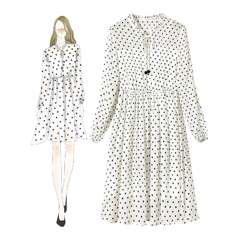 Robe femme MAREE NEON en soie - Ref 3326831