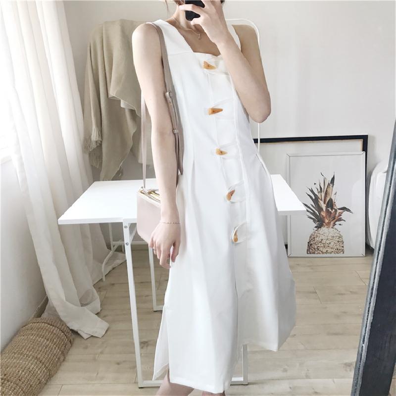 Robe femme QIU MING en Coton - Ref 3328910