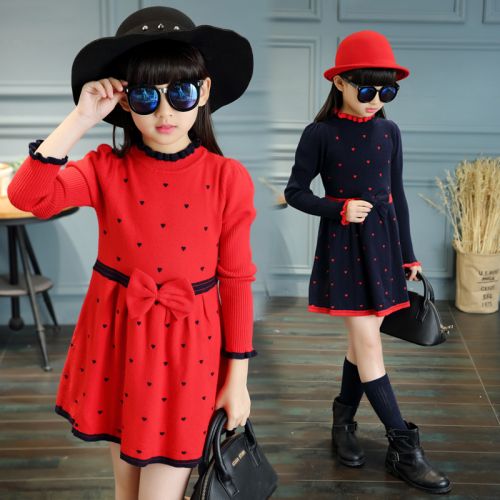 Robes pour fille en mélange - Ref 2042954
