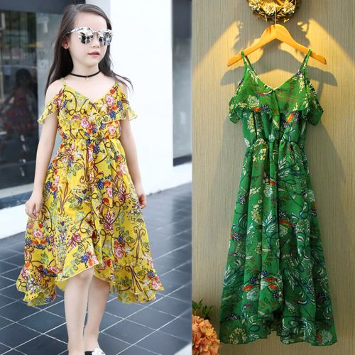 Robes pour fille en mousseline de soie - Ref 2043049