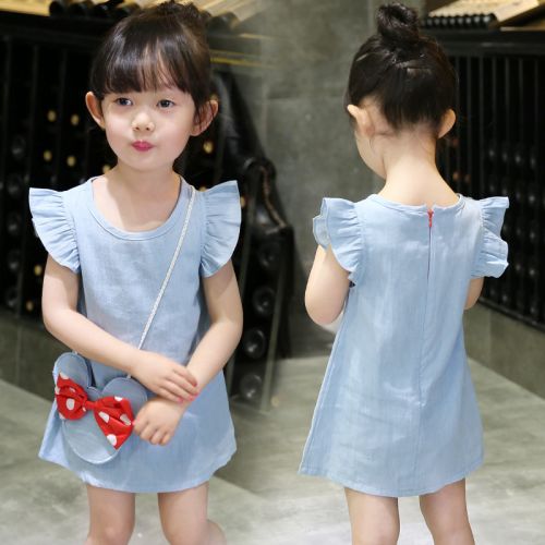 Robes pour fille en toile - Ref 2043078