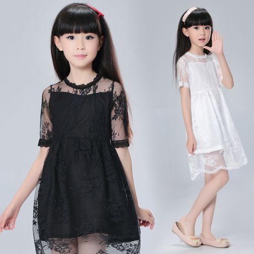 Robes pour fille en Toile de coton - Ref 2043169