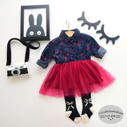 Robes pour fille en Toile de coton - Ref 2043186