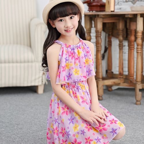Robes pour fille en mousseline de soie - Ref 2043190