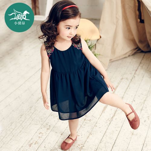 Robes pour fille en mousseline de soie - Ref 2043278