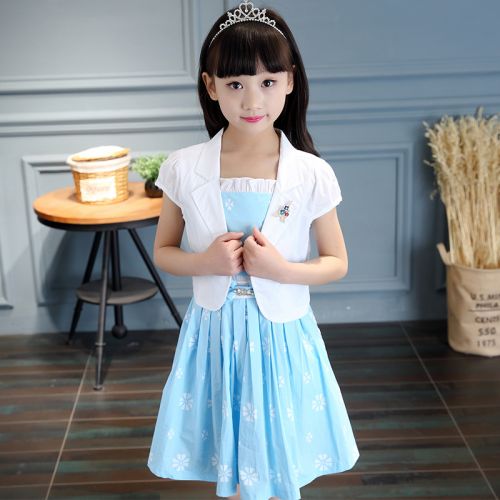 Robes pour fille en Toile de coton - Ref 2043302