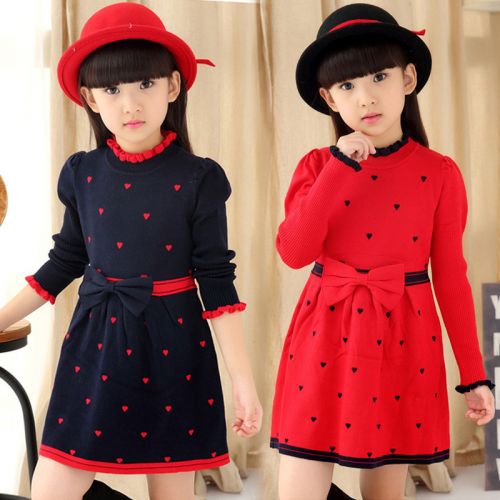 Robes pour fille en mélange - Ref 2043323