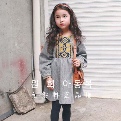 Robes pour fille en coton - Ref 2043356