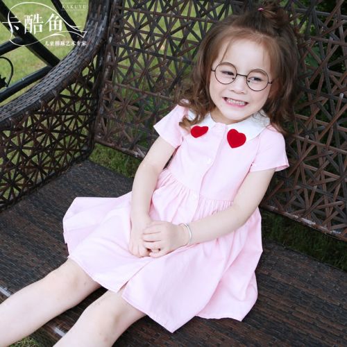 Robes pour fille en Toile de coton - Ref 2043371