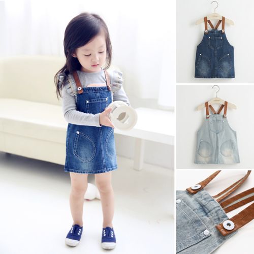 Robes pour fille en toile - Ref 2043472