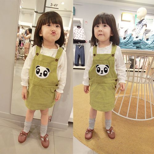Robes pour fille MINI en velours côtelé - Ref 2043478