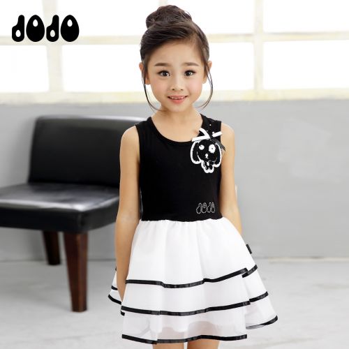 Robes pour fille JOJO en Toile de coton - Ref 2043557