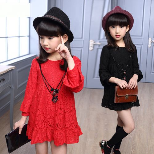 Robes pour fille Le coton biologique - Ref 2043812