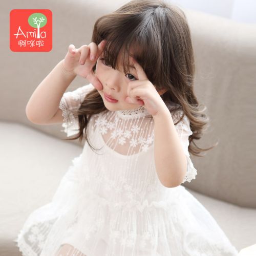 Robes pour fille en Toile de coton - Ref 2043823