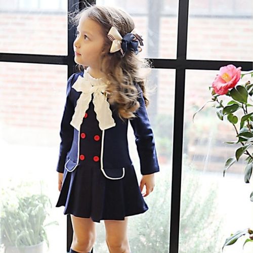 Robes pour fille en Toile de coton - Ref 2043918