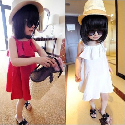 Robes pour fille en lin - Ref 2043986