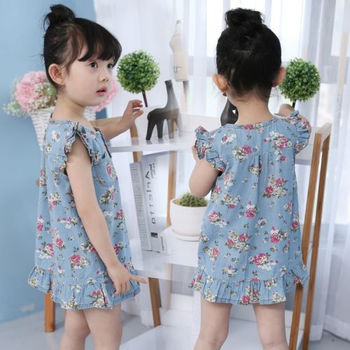 Robes pour fille en toile - Ref 2044021