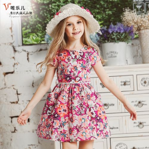 Robes pour fille en coton - Ref 2044097