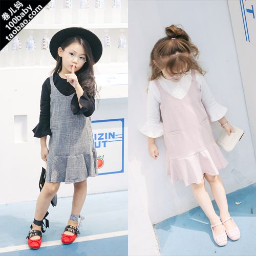 Robes pour fille JUANERMA en Toile de coton - Ref 2044263