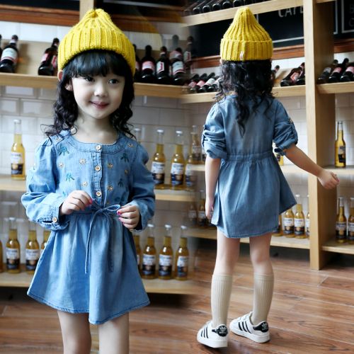 Robes pour fille en toile - Ref 2044333