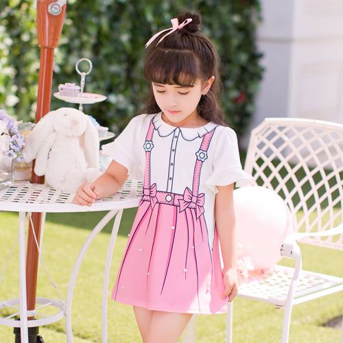 Robes pour fille en mousseline de soie - Ref 2044352