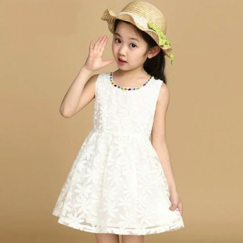 Robes pour fille en Toile de coton - Ref 2044361