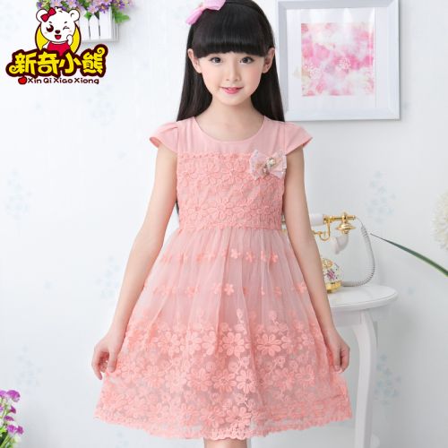 Robes pour fille en mélange - Ref 2044381