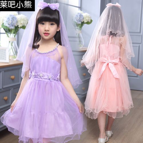 Robes pour fille en Toile de coton - Ref 2044502