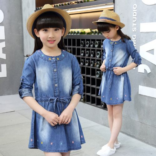 Robes pour fille en toile - Ref 2044574