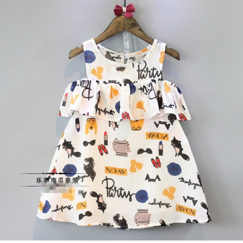 Robes pour fille en mélange - Ref 2044593