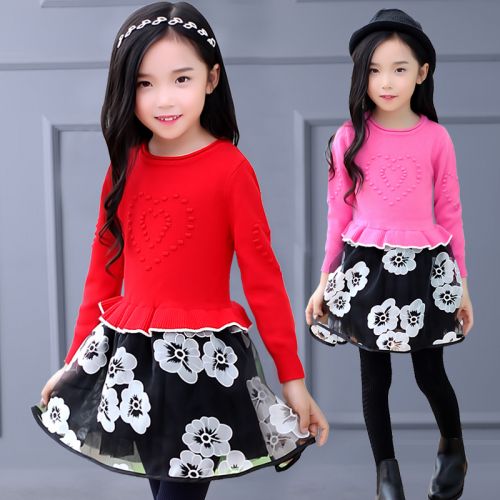 Robes pour fille en Toile de coton - Ref 2044619