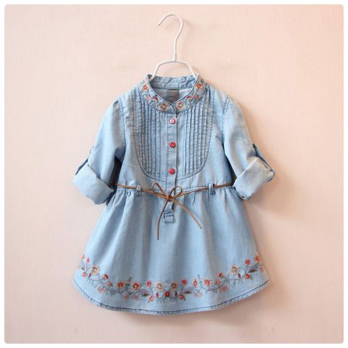 Robes pour fille en toile - Ref 2044651
